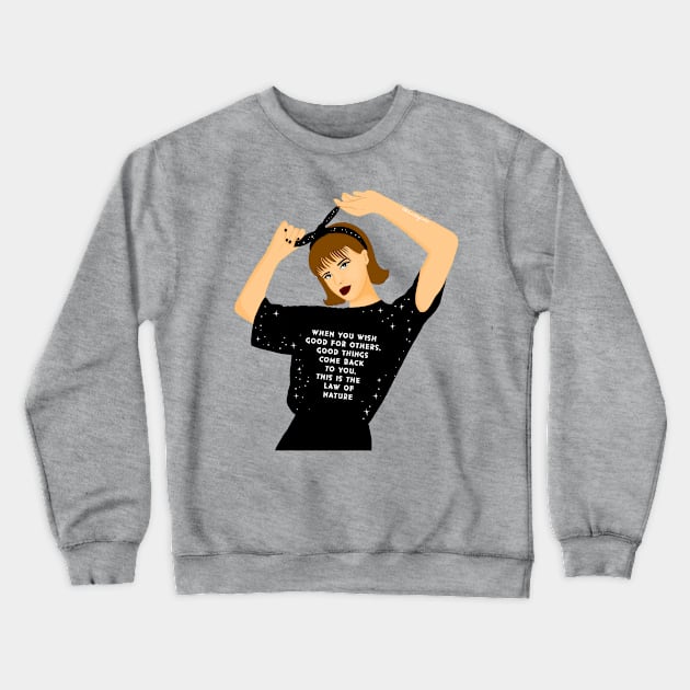 Wish good feminist Crewneck Sweatshirt by Bluntdigiarts